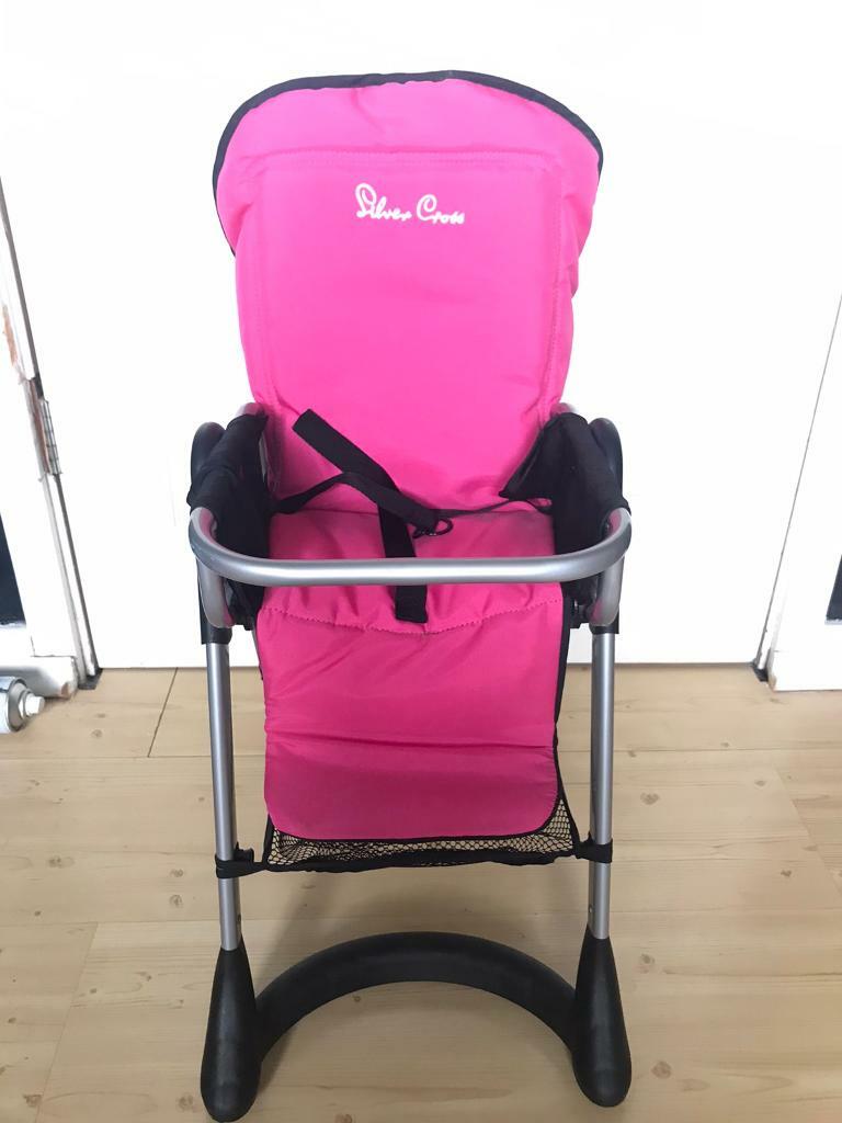 silver cross dolls high chair